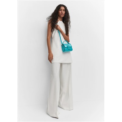 Bolso solapa hebilla