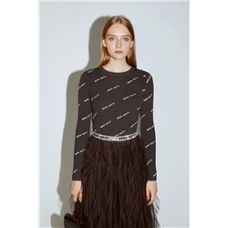 Jersey Marrón oscuro
