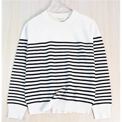 Мужской элегантный шерстяной свитер в полоску  ICICL*E ОРИГИНАЛ!