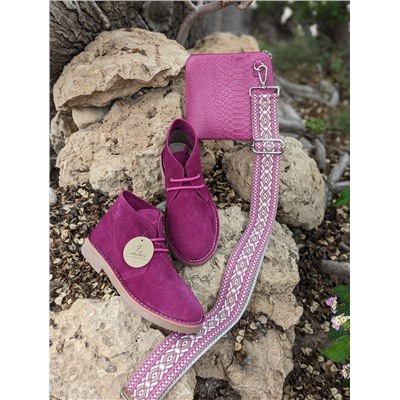 AB.Z. SAFARY MAGENTA+Ab.Zapatos Pelle 306 (350) serpiente FUXIA-(180)-26 (5) АКЦИЯ