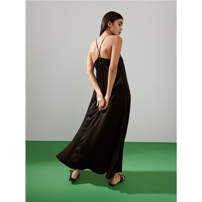 Kleid mit hohem Viskoseanteil