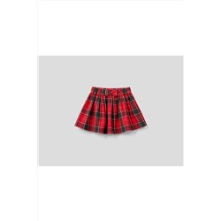 United Colors of Benetton Kurdaleli Ekose Etek 222A46L2G0008-911