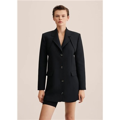 Vestido americana desmontable -  Mujer | MANGO OUTLET Melilla
