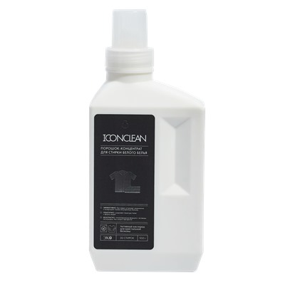 [ICONCLEAN] Порошок-концентрат для стирки БЕЛОГО белья, 950 г