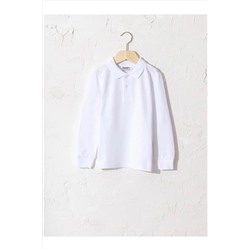 LC Waikiki, LCW Kids Erkek Çocuk Polo Yaka Pamuklu Basic Tişört