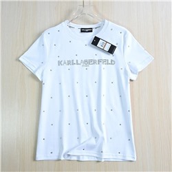 Повседневная  хлопковая футболка KARL LAGERFEL*D ОРИГИНАЛ!