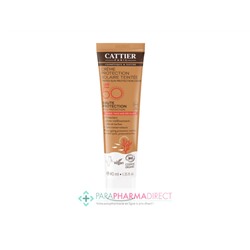 Cattier Solaire Crème Protection Teintée BIO SPF50 Très Haute Protection 40ml