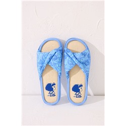 Zapatillas casa Mafalda azul
