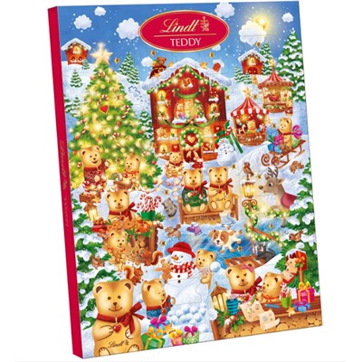 Lindt Teddy Wimmelbild Adventskalender