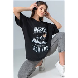 Футболка унисекс оверсайз Happyfox