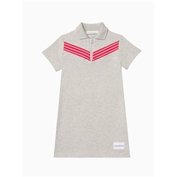 GIRLS POLO A-LINE DRESS