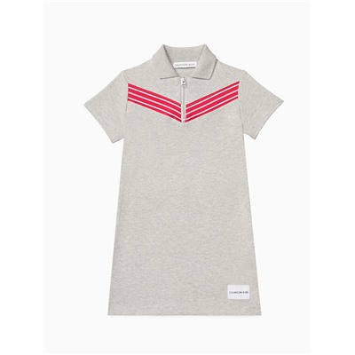 GIRLS POLO A-LINE DRESS