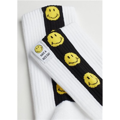 Kurze Sportsocken Smiley® für Herren