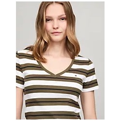 Stripe V-Neck Favorite T-Shirt