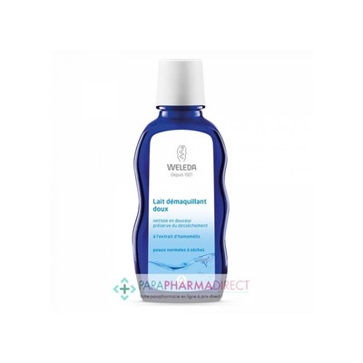 Weleda Hamamélis Lait Démaquillant Doux 100ml