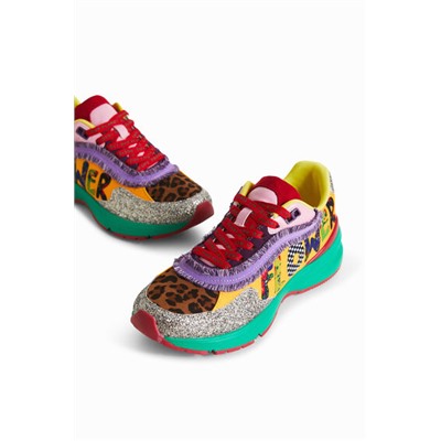 Sneakers patchwork Flower Johnson Hartig