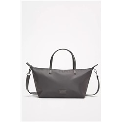 Small nylon shopper bag