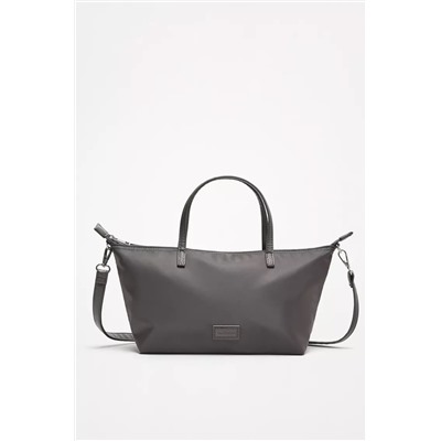 Small nylon shopper bag