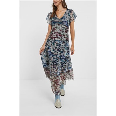 Vestido largo camuflaje