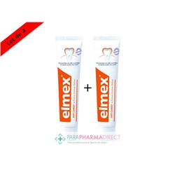 Elmex Anti-Caries Dentifrice 2x75mlLot  × 2