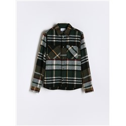 UNISEX Karierte Hemdjacke