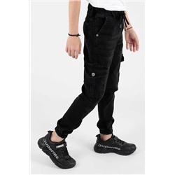 AHENGİM Kids Erkek Çocuk Kargo Cepli Pantolon 202526 1-2-10000950
