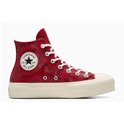Chuck Taylor All Star Lift Platform Snakeskin Print