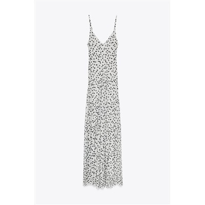 POLKA DOT MAXI DRESS