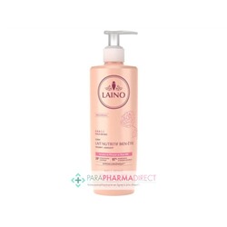 Laino Lait Nutritif Bien-Être Pétales de Rose BIO Peaux Sèches 400ml