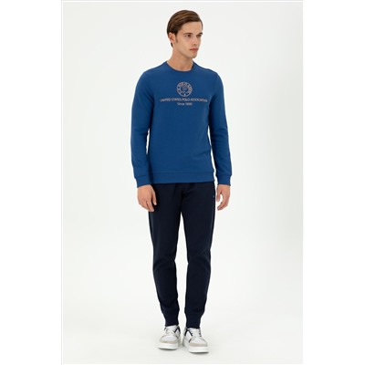 Erkek İndigo Sweatshirt