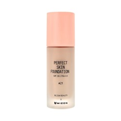 MIZON PERFECT SKIN FOUNDATION #21 #BLSSM BEAUTY Солнцезащитный тональный крем 50мл