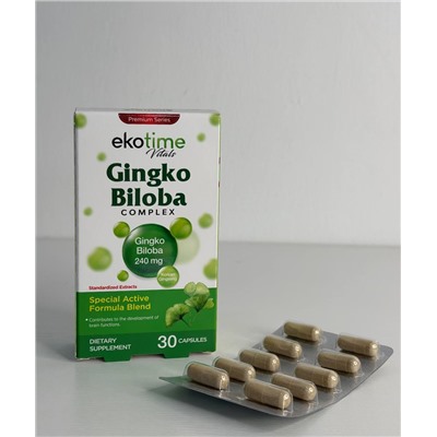 Ginko Biloba Complex 30 cap Ekotime