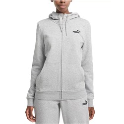 Puma Women's Long-Sleeve Zip-Front Hooded Sweatshirt