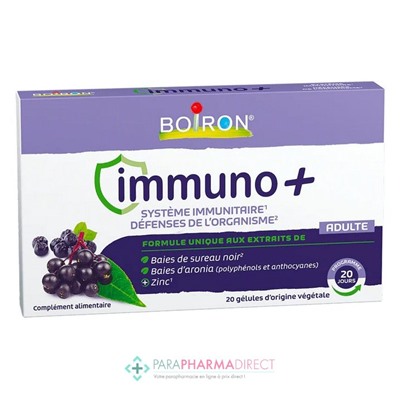 Boiron Immuno+ Adulte 20 gélules