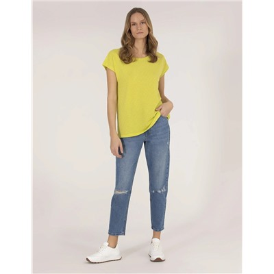 Yeşil Comfort Fit Tişört
