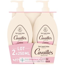 Cavaillès L'Intime Extra-Doux - Soin Lavant Intime - LOT de 2x250mlLot  × 2