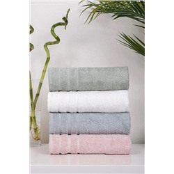 EIFIN Bambu Havlu Seti 4'lü El Havlusu Yüz Havlusu Mutfak Havlusu BKR22082304