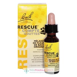Fleurs de Bach Rescue Pets Compte-Gouttes 10ml