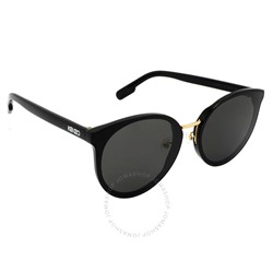KENZOBrown Round Unisex Sunglasses