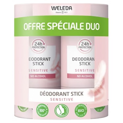 Weleda Deodorant Stick Sensitive 2er Pack x 50 g