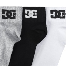DC Shoes Quarter Unisex Socken 3 Paar multi DC-23 QUARTER
