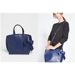 Bolso de piel Mlila Azul
