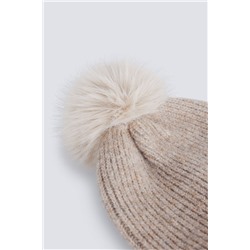 Gorro punto pompón