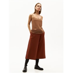 Легкий топ из модала на тонких бретелях