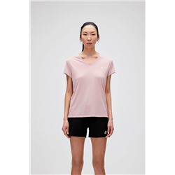 Bad Bear, Violet V-neck T-shirt Pudra Pembe Basic Kadın Tişört