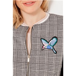 Bomber Gris y negro