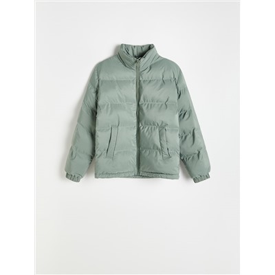 Steppjacke mit Stehkragen
