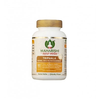MAHARISHI AYURVEDA Triphala Трифала для укрепления иммунитета и очищения организма 60таб