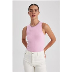 Defacto Slim Fit Bisiklet Yaka Fitilli Kaşkorse Atlet A8859AX23HS