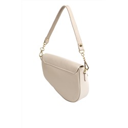 Bolso de piel Beige y dorado - Firenze Artegiani